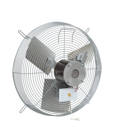Tpi Exhaust Fan, 20" TEAO Motor, 120V, Wire Guard, 1/4HP, 3-Speed, Gray CE 20-D